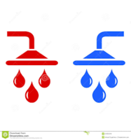agua fría /caliente en duchas, lavabos y fregaderos